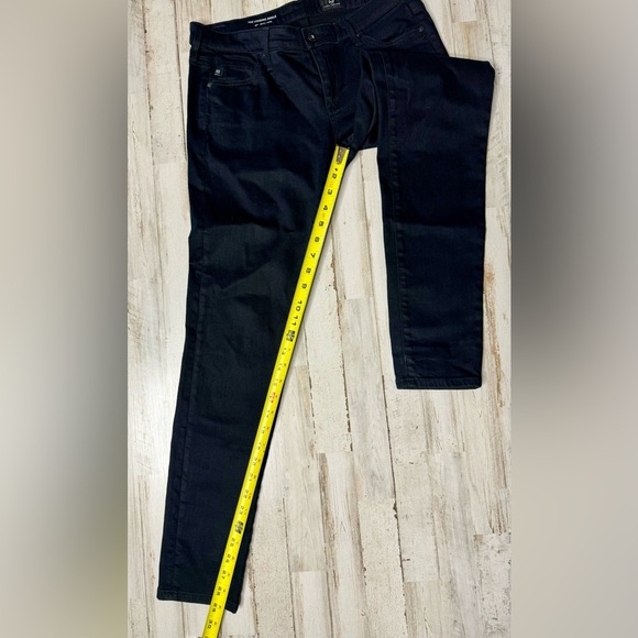 AG Adriano Goldschmied The Legging Ankle Super Skinny Jeans Women Black 28 Denim - Picture 7 of 13